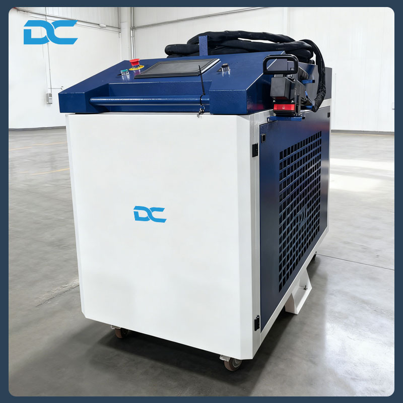 Continuous 6000w Industrial Handheld Rust Removal Wood Laser Cleaning Machine for Metal