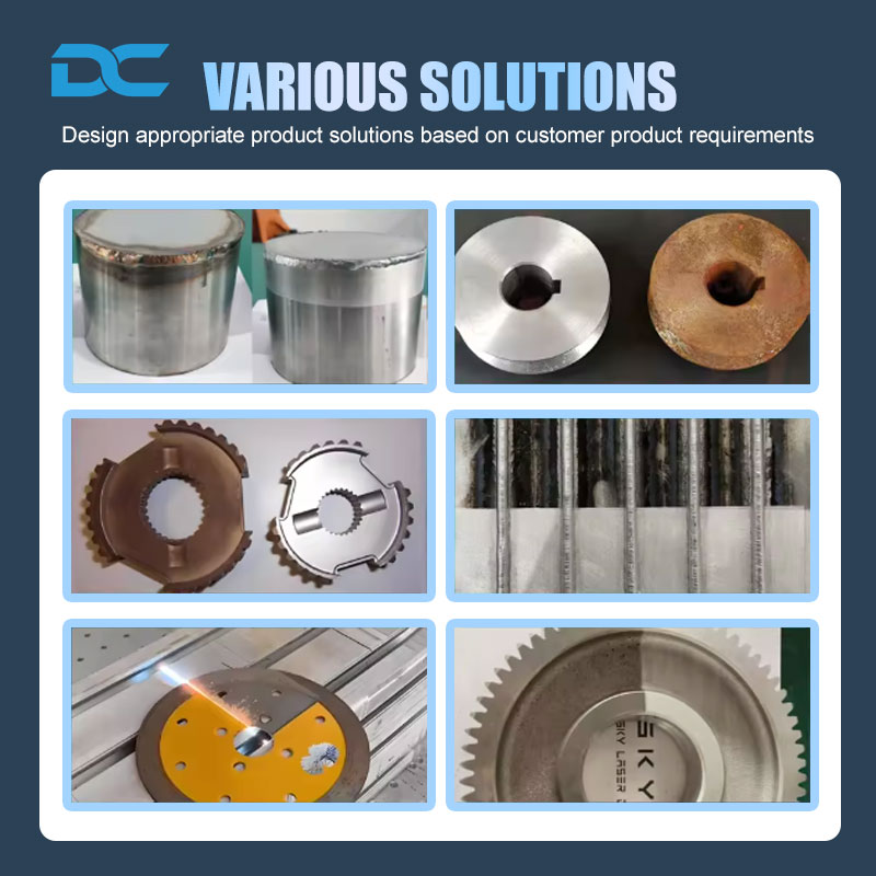 Continuous 6000w Industrial Handheld Rust Removal Wood Laser Cleaning Machine for Metal