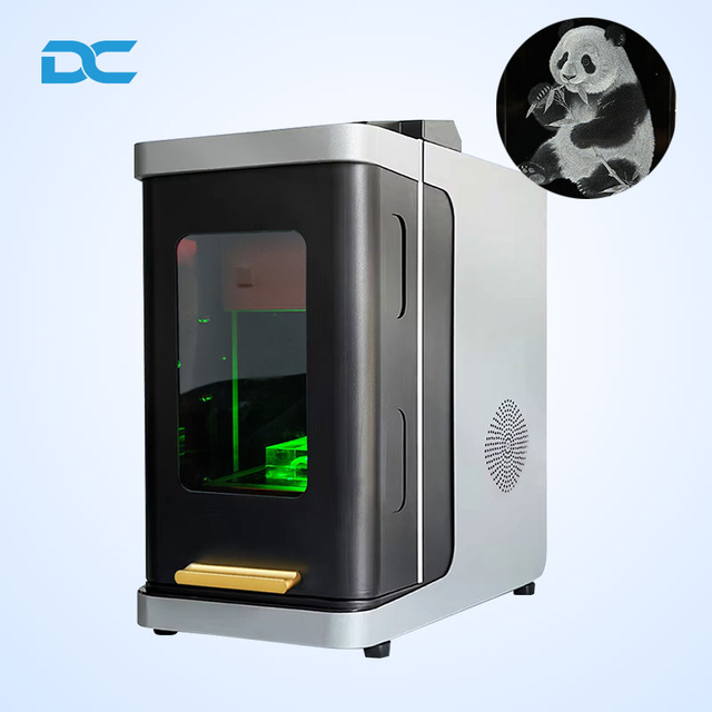 Uv 3d Photo Laser Printer Glass Crystal Cube Inner Laser Marking Engraving Machine