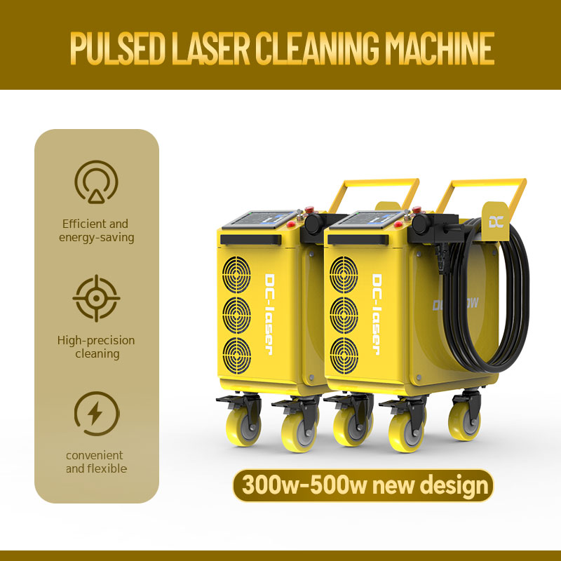 500W Pulsed Laser Cleaning Machine
