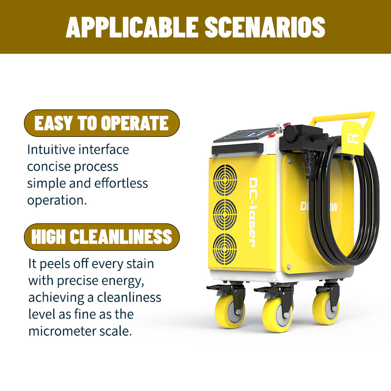 500W Pulsed Laser Cleaning Machine