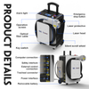 100w 200w 300w Battery Installable laser rust cleaner portable pulse laser cleaning machines for wood metal