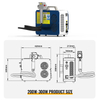 Hand-held Pulsed Laser Cleaning Machine