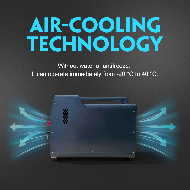 700W Three-in-One Portable Cold Air Welding Machine Air Cooling 700w Portable 3 in 1 Portable Handheld Fiber Laser Welding Machine Price for Metal