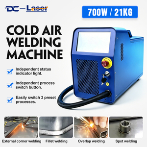 700W Three-in-One Portable Cold Air Welding Machine Air Cooling 700w Portable 3 in 1 Portable Handheld Fiber Laser Welding Machine Price for Metal