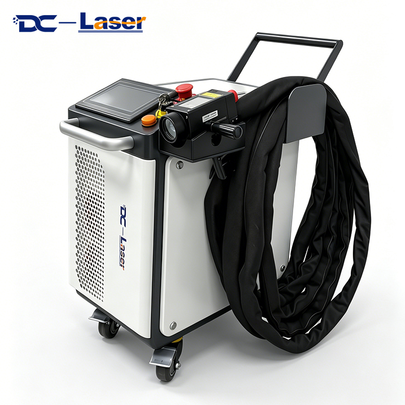 300W 500W 1000W Hand-push Pulsed Laser Cleaning Machine China Manufacturer - DC Laser