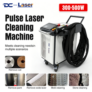 300W 500W 1000W Hand-push Pulsed Laser Cleaning Machine China Manufacturer - DC Laser