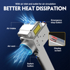 500W Telescopic Portable Pulsed Laser Cleaning Machine
